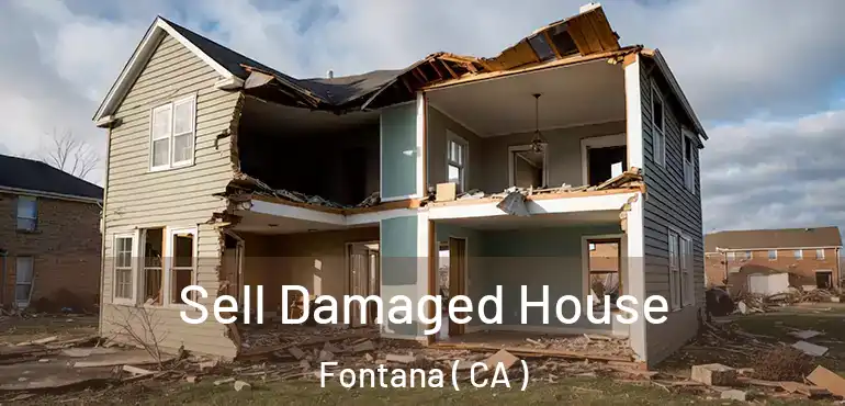  Sell Damaged House Fontana ( CA )