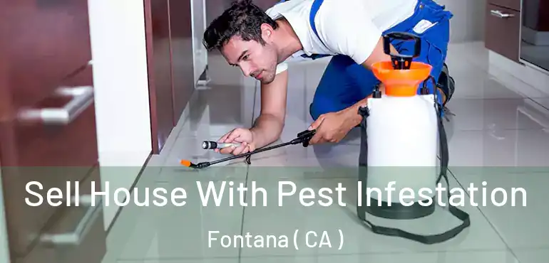  Sell House With Pest Infestation Fontana ( CA )